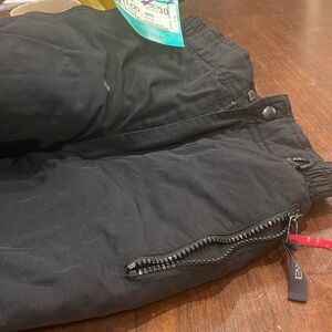 ❤️Kids snow pants some faded spots on knees